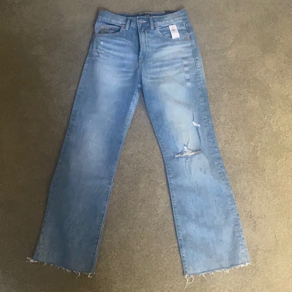 Gap high rise ankle flare jeans NEW W tags